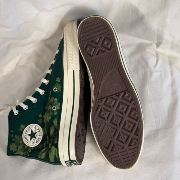 Converse Chuck 70 Desert Rave high top sneakers, midnight clover, plant, sz 12.5 - Picture 6 of 7